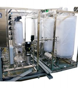 medical industrial reverse osmosis and EDI ultra pure distilled water treatment machine system